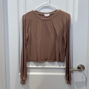 Lovers + Friends Long Sleeve Crop Top